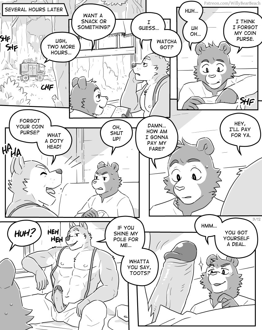 Willy the Alchemist in Carriage Caper page 2 full