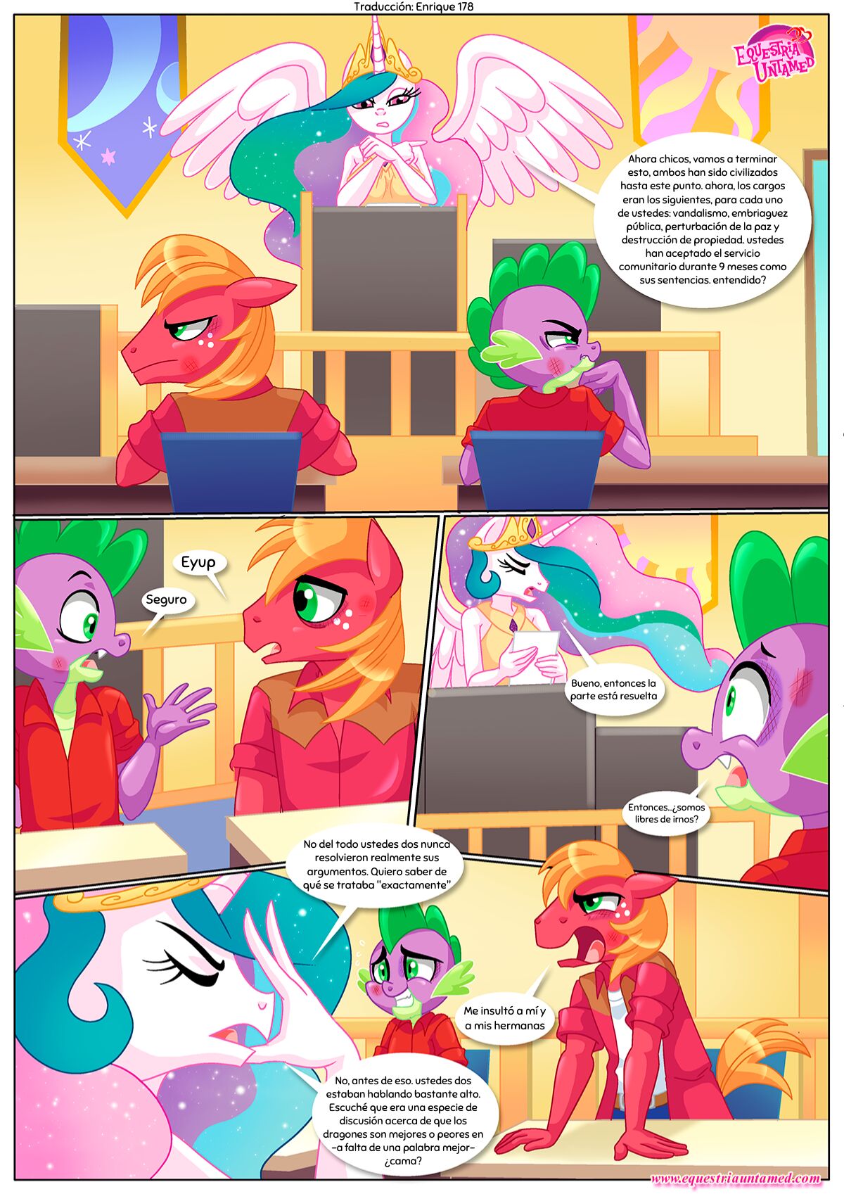Cómo Equestria Resuelve Disputas |  | page 5 full