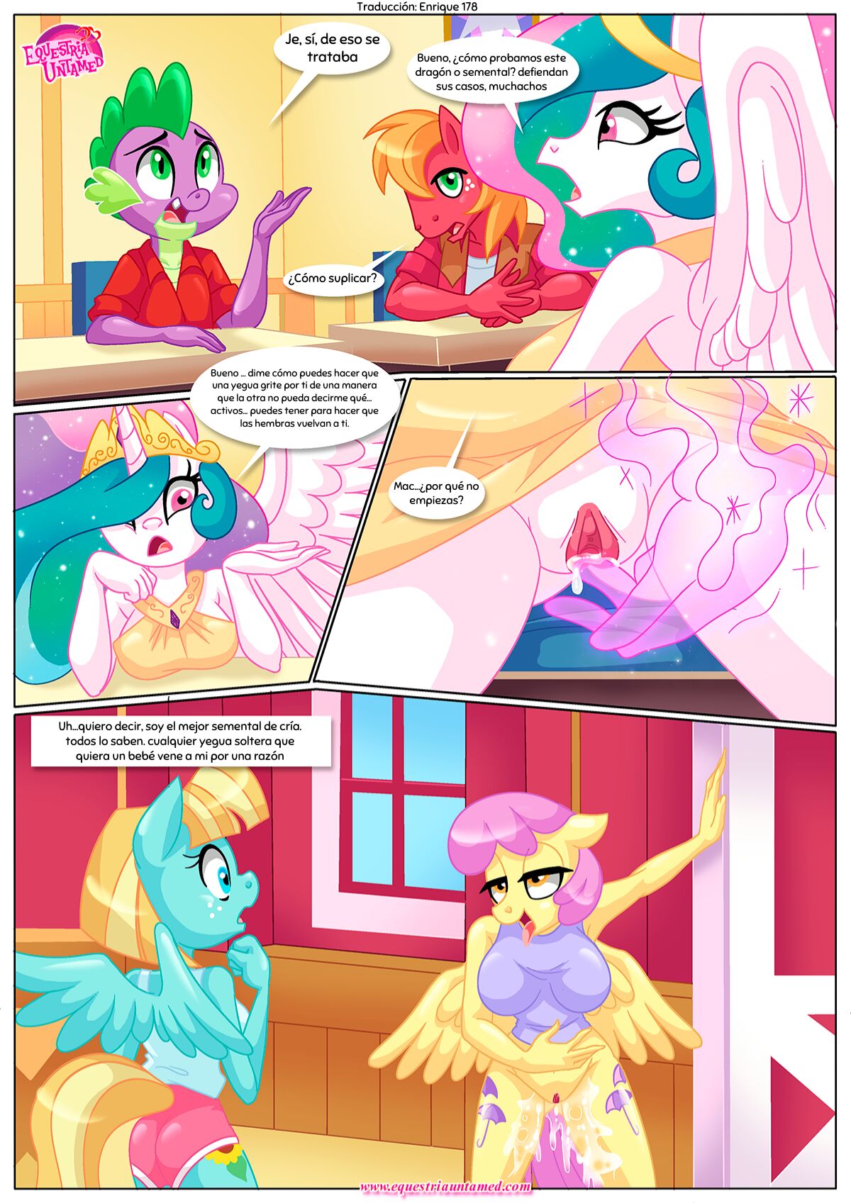Cómo Equestria Resuelve Disputas |  | page 6 full