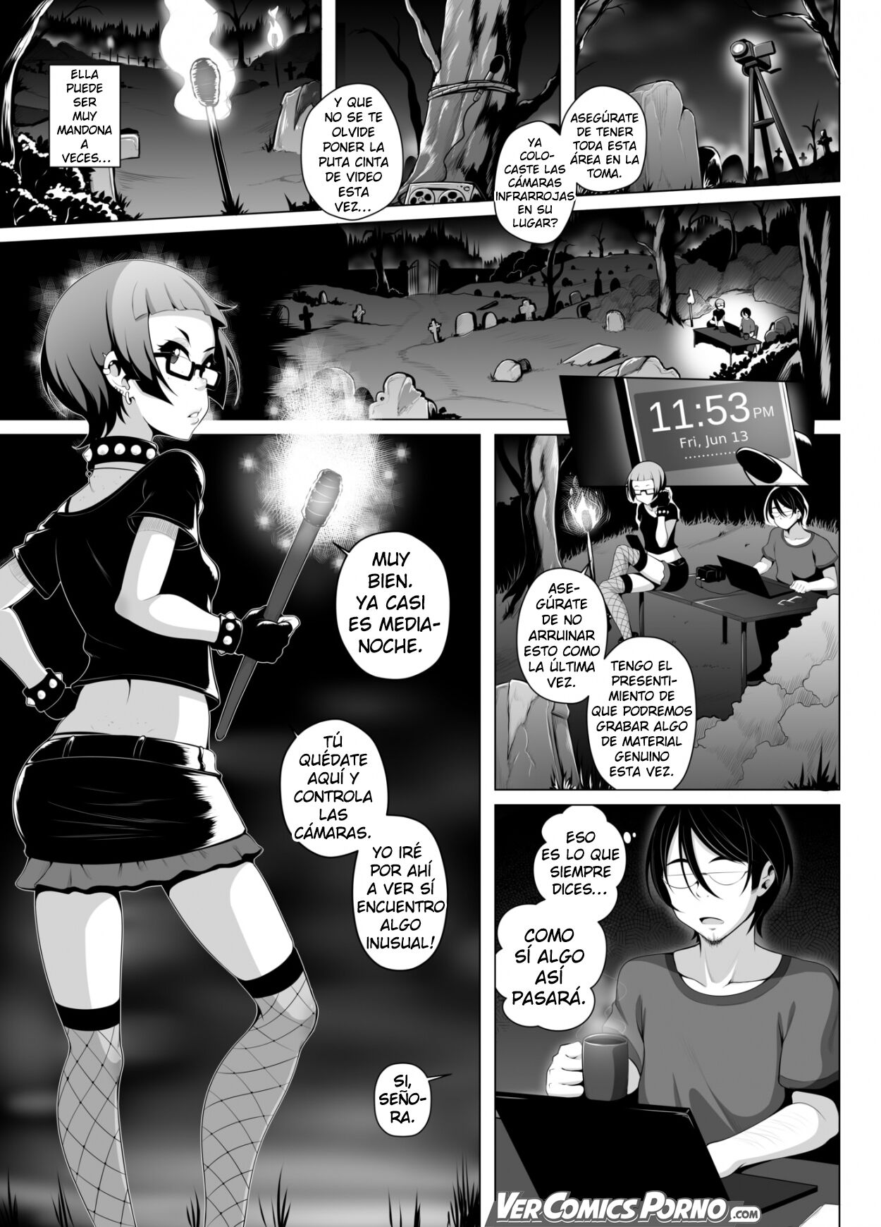Una Noche En El Cementerio page 4 full