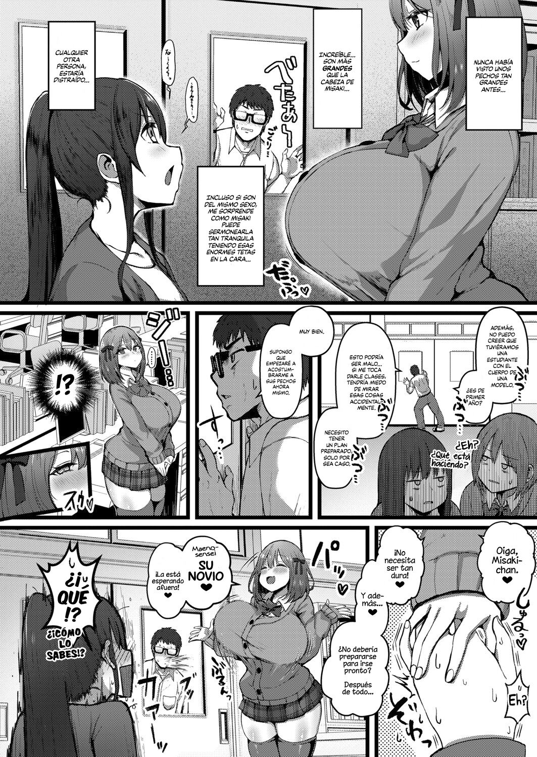 Kanojo ga Iru no de Jaaku na Teishinchou M Cup Amaama Ijiwaru Oshiego no Yuuwaku ni wa Makemasen page 2 full