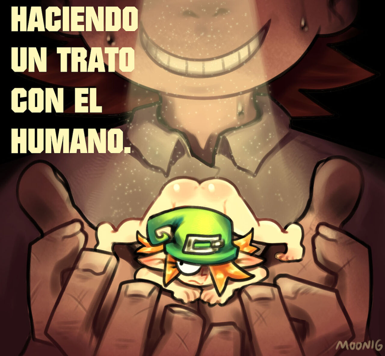 Haciendo Un Trato Con El Humano page 1 full