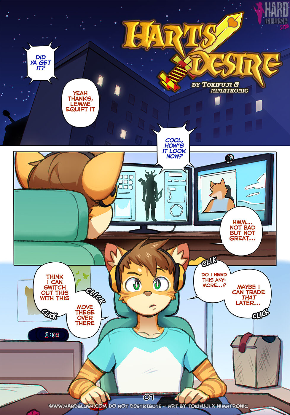 Hart's Desire page 1 full