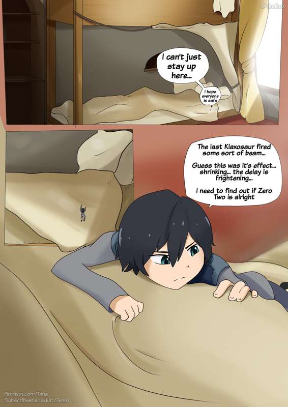 Don't Flatten me Zero Two! page 1 full