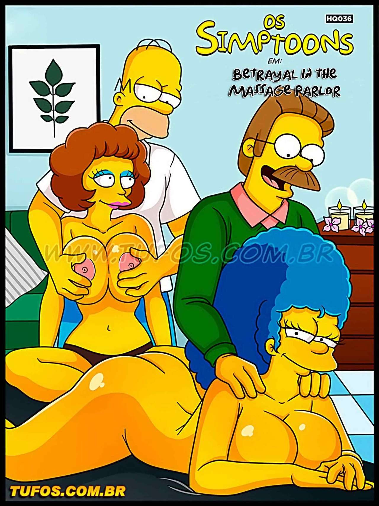 Os Simptoons 36 – Betrayal in The Massage Parlor – Tufos - english page 1 full