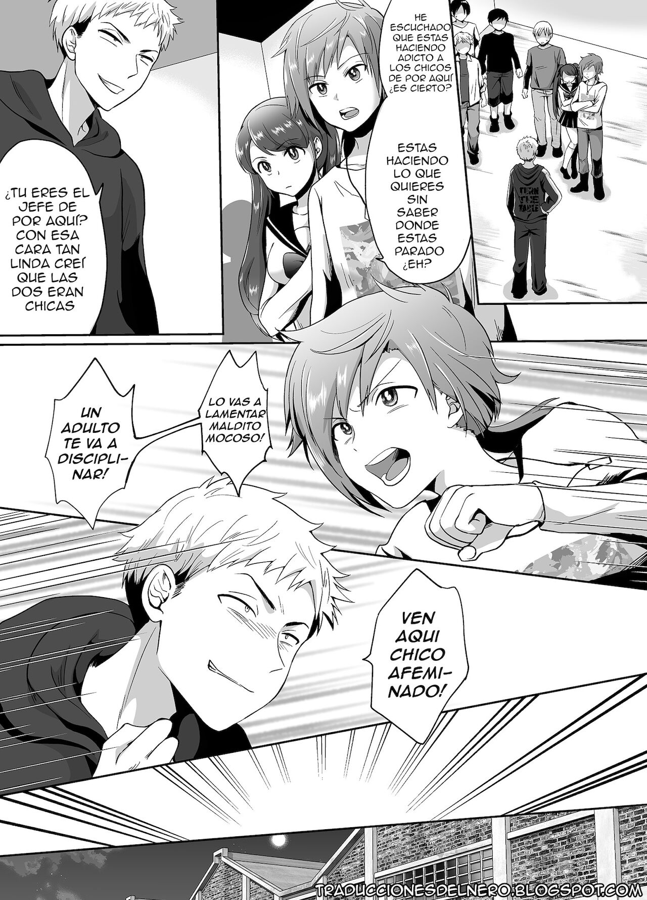 Furyou Shounen Mesu Ochi Kousouki | La transformación del delincuente en una mujer page 2 full