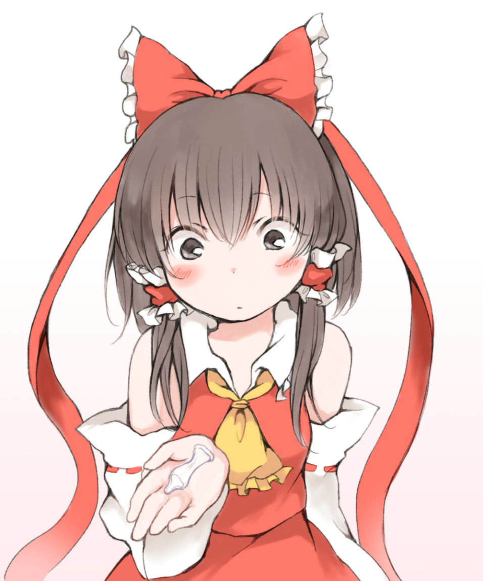 Reimu-san ni Shiyouzumi gomu wo watashitemitara page 1 full