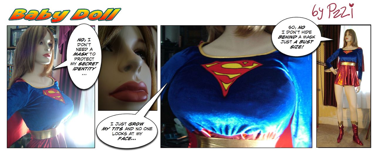 “Baby Doll” comic strip format #1 page 8 full