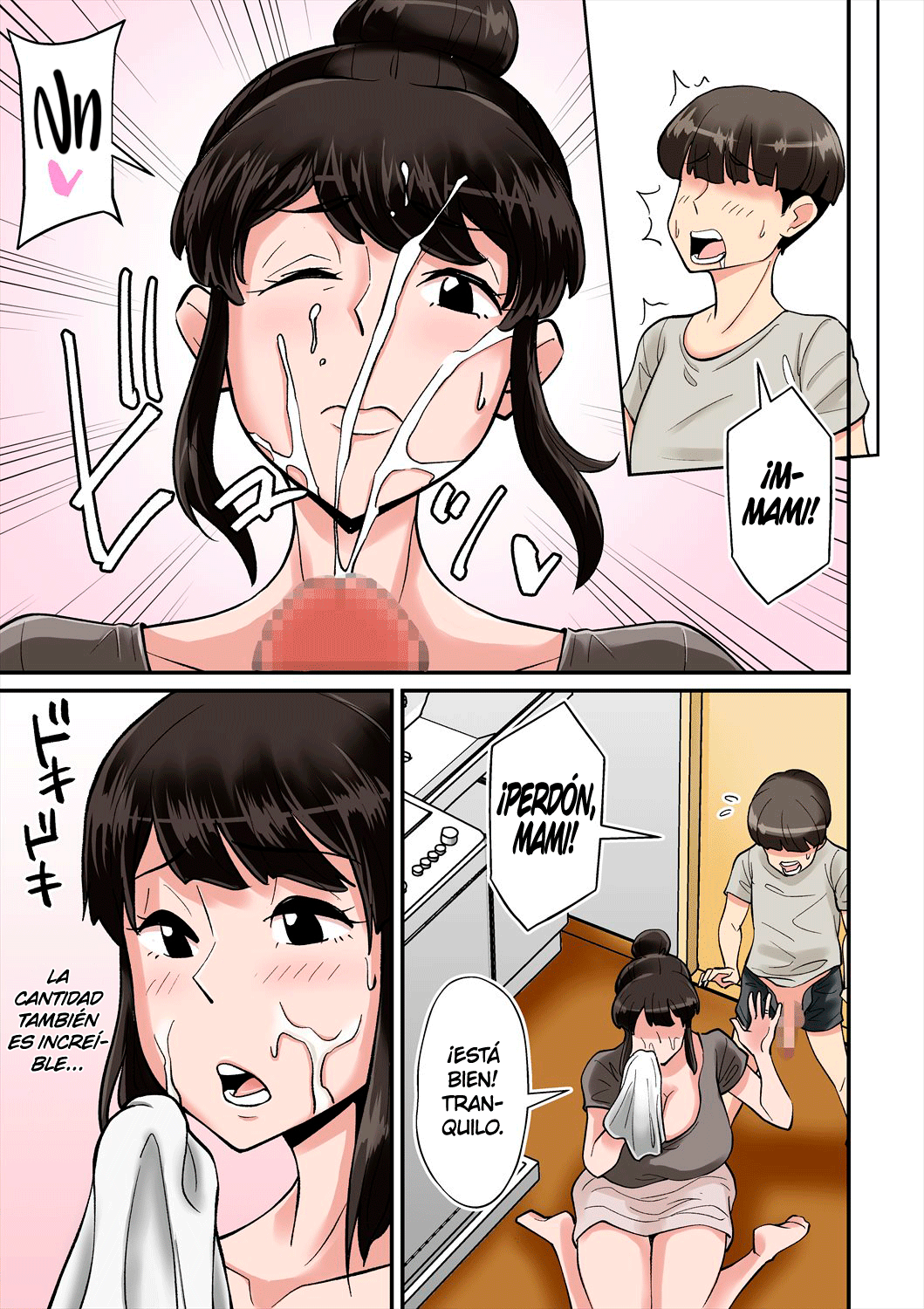 Mamá loca por la verga de su hijo page 7 full