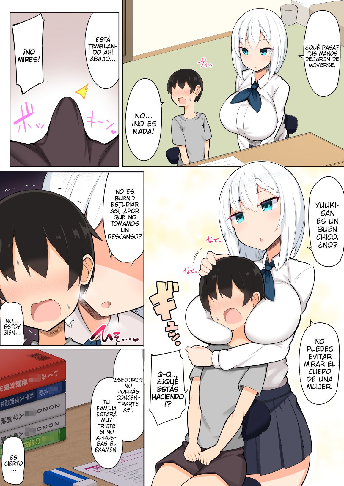 Onee-chan-tachi to Amaama Jukenbenkyou page 4 full