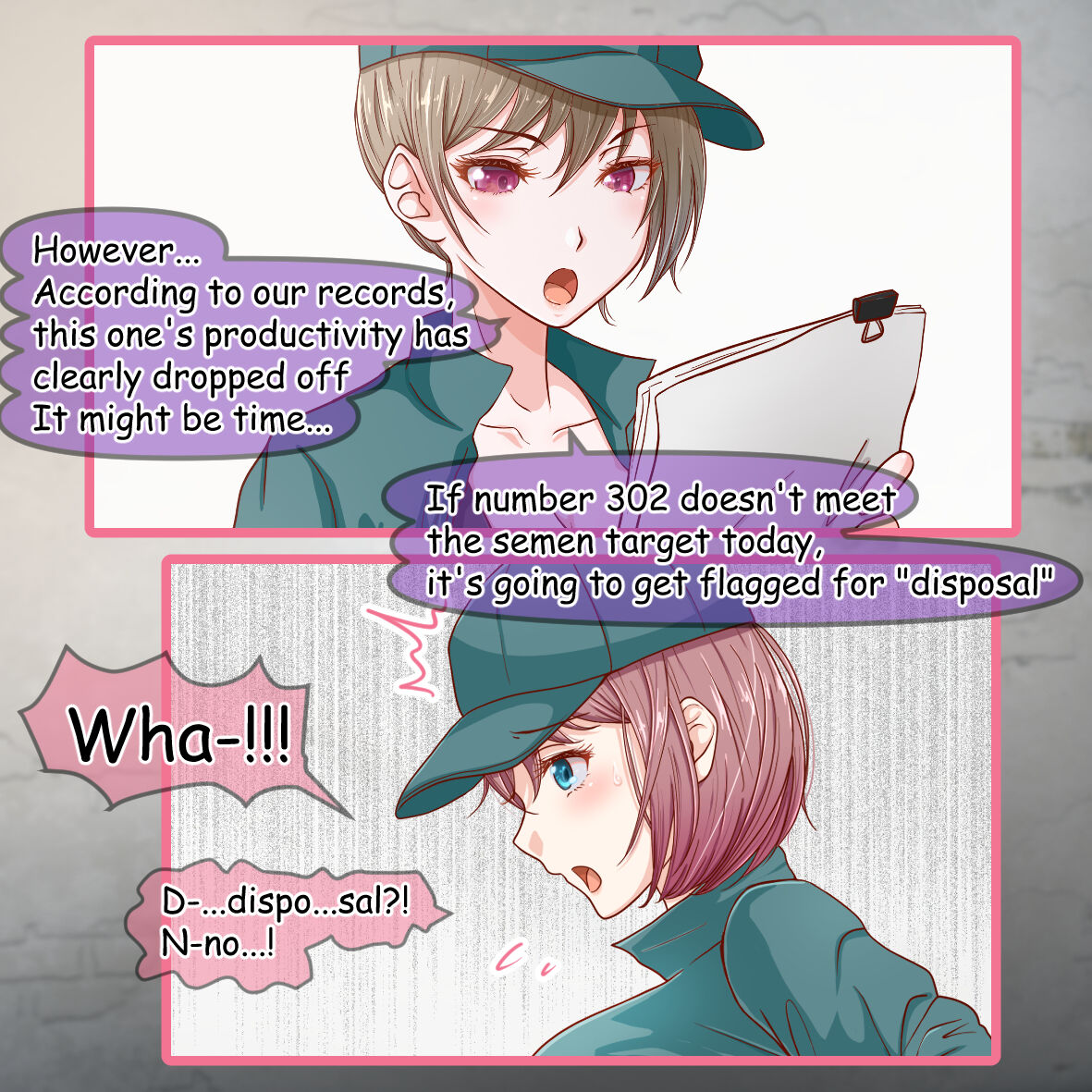 Shibori Dase! Seishi Bokujou! | Milk it! ~Sperm Farm~ page 7 full