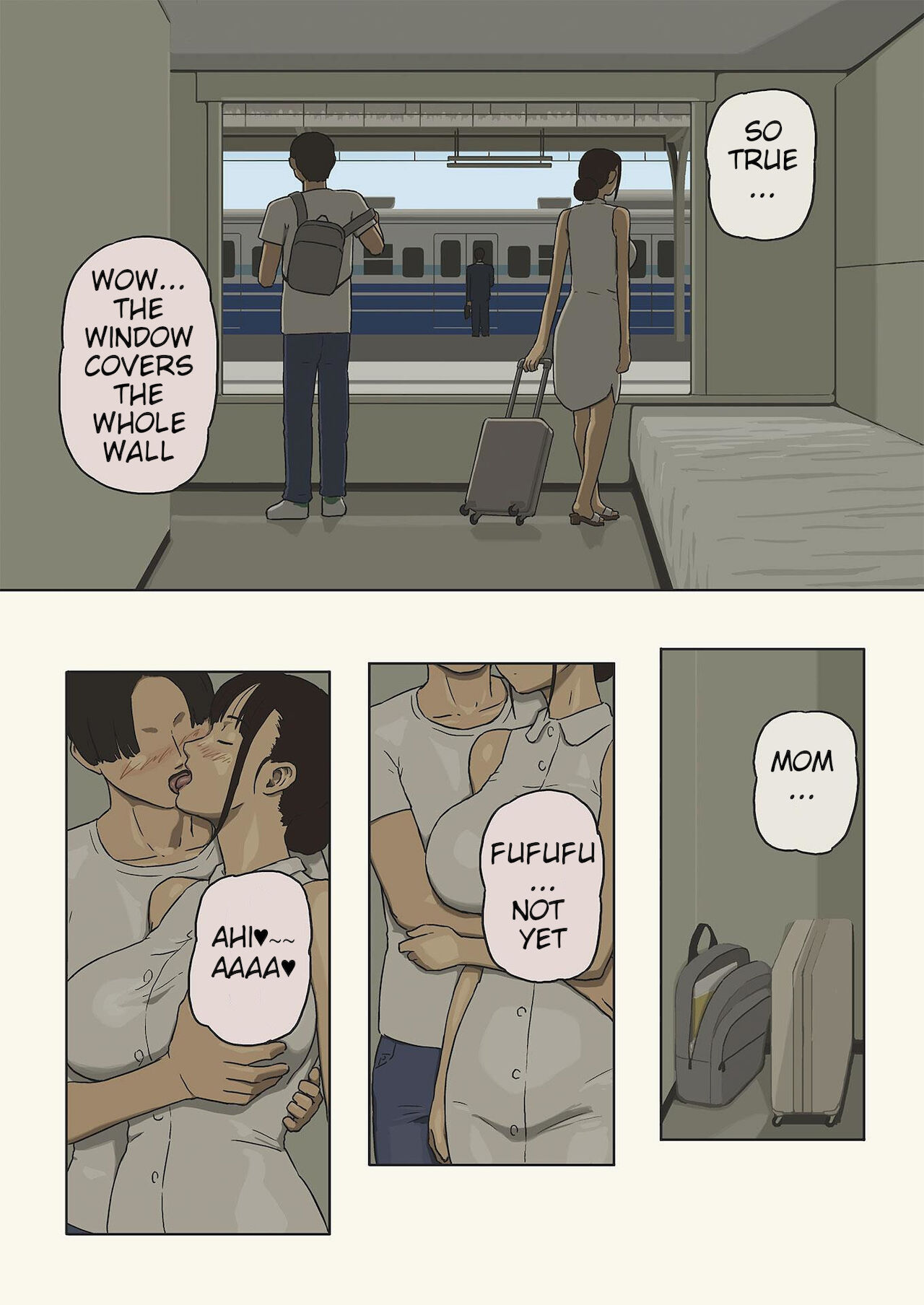 Share 4 - A Parent and Child in the Window of a Train Car Seeking Love and  Sex - Page 6 - IMHentai