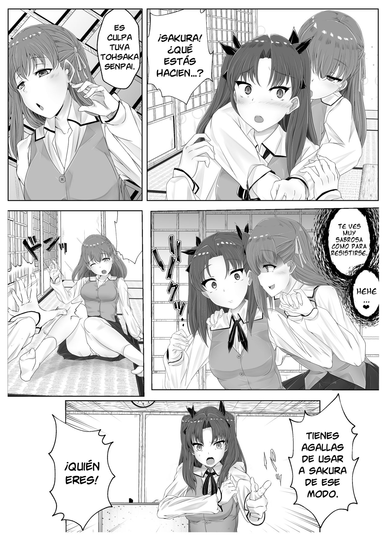 Adquisición de transferencia de Rin Tohsaka page 2 full