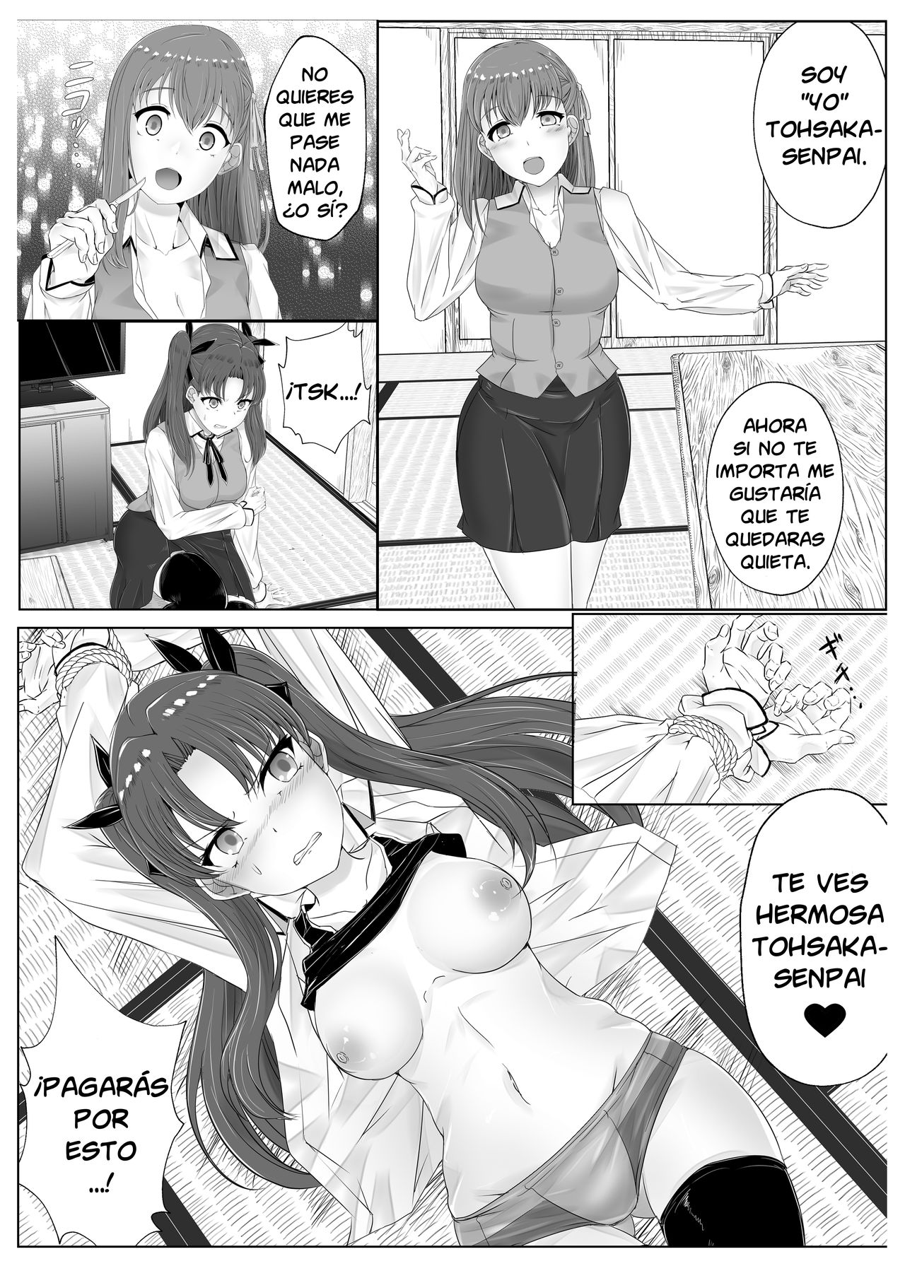 Adquisición de transferencia de Rin Tohsaka page 3 full