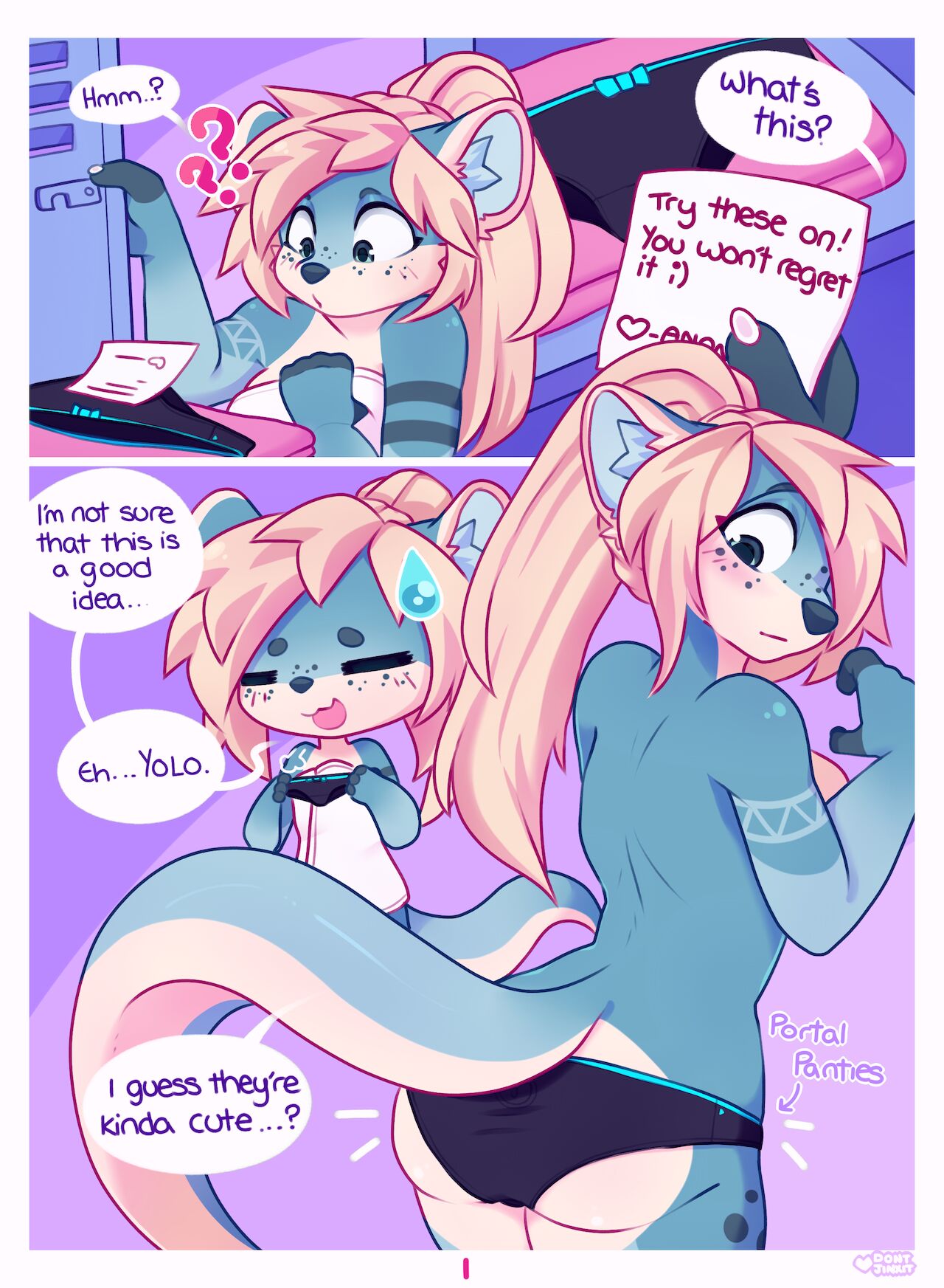 Portal panties page 1 full