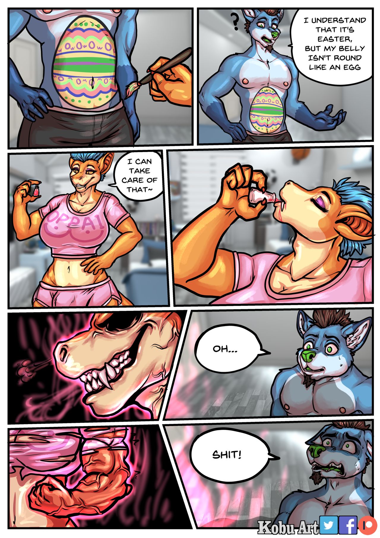 Easter egg page 1 full