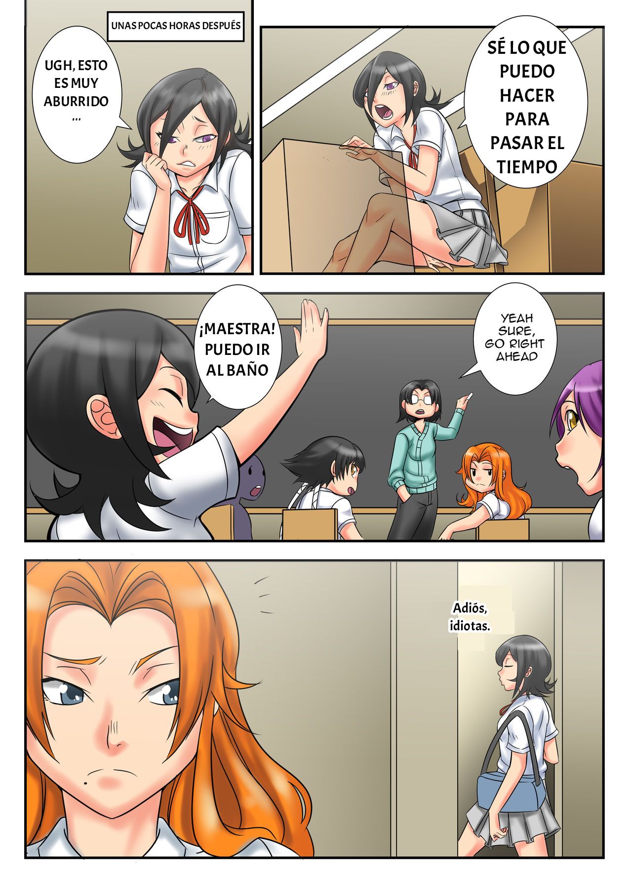 BLEACH: A WHAT IF STORY page 8 full