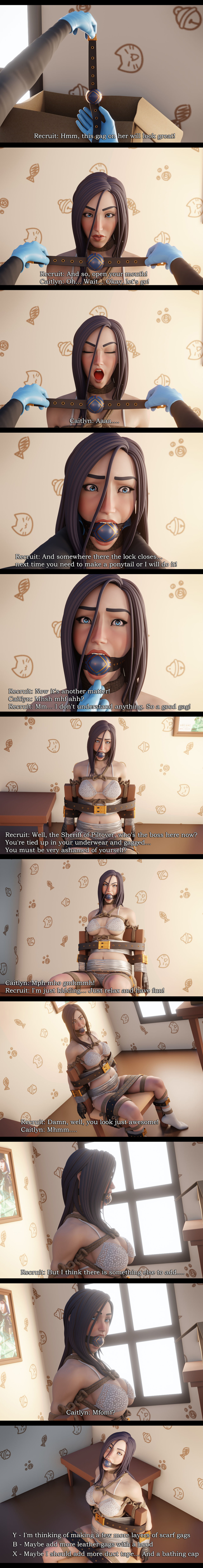 Snadiya bondage mini comic 1 page 6 full