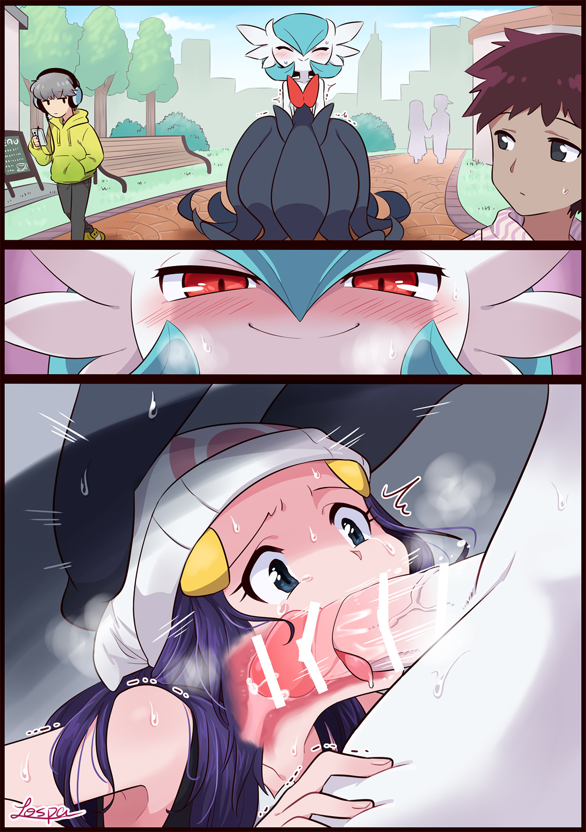 メガサーナイト×ヒカリ / Shiny Mega Gadevoir × Dawn page 5 full