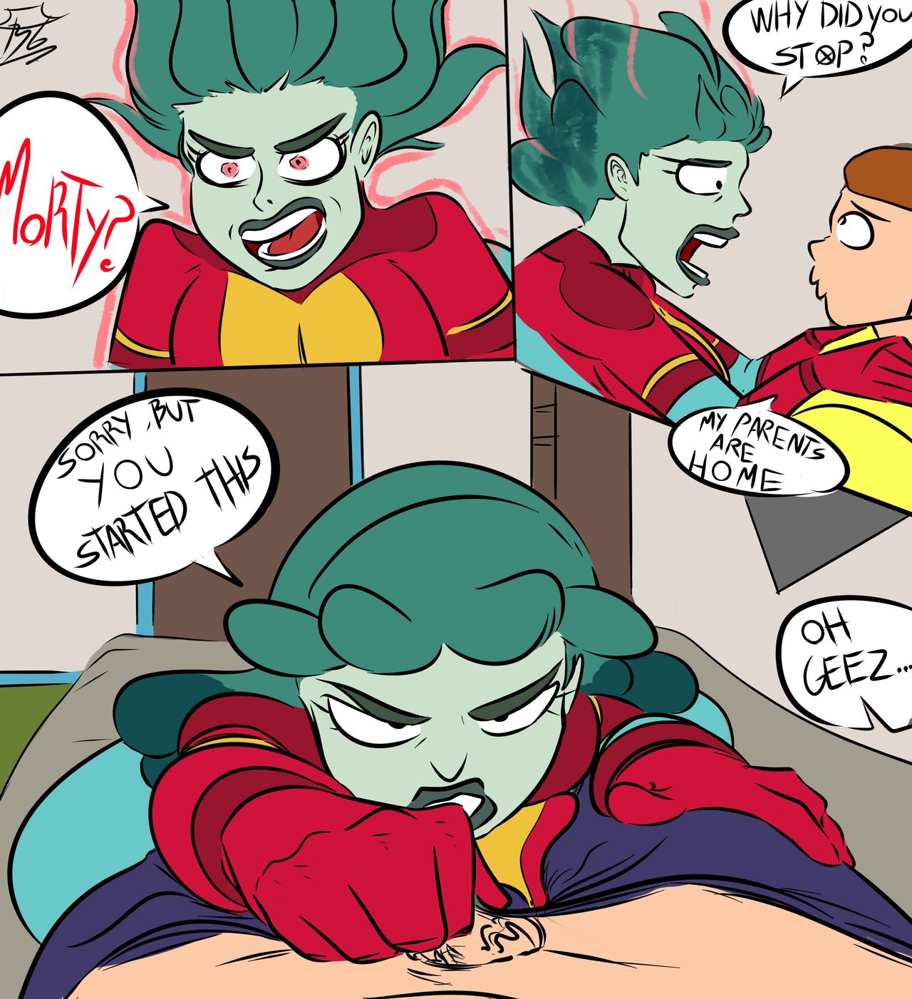 - Rick and Morty - Planetina x Morty page 5 full