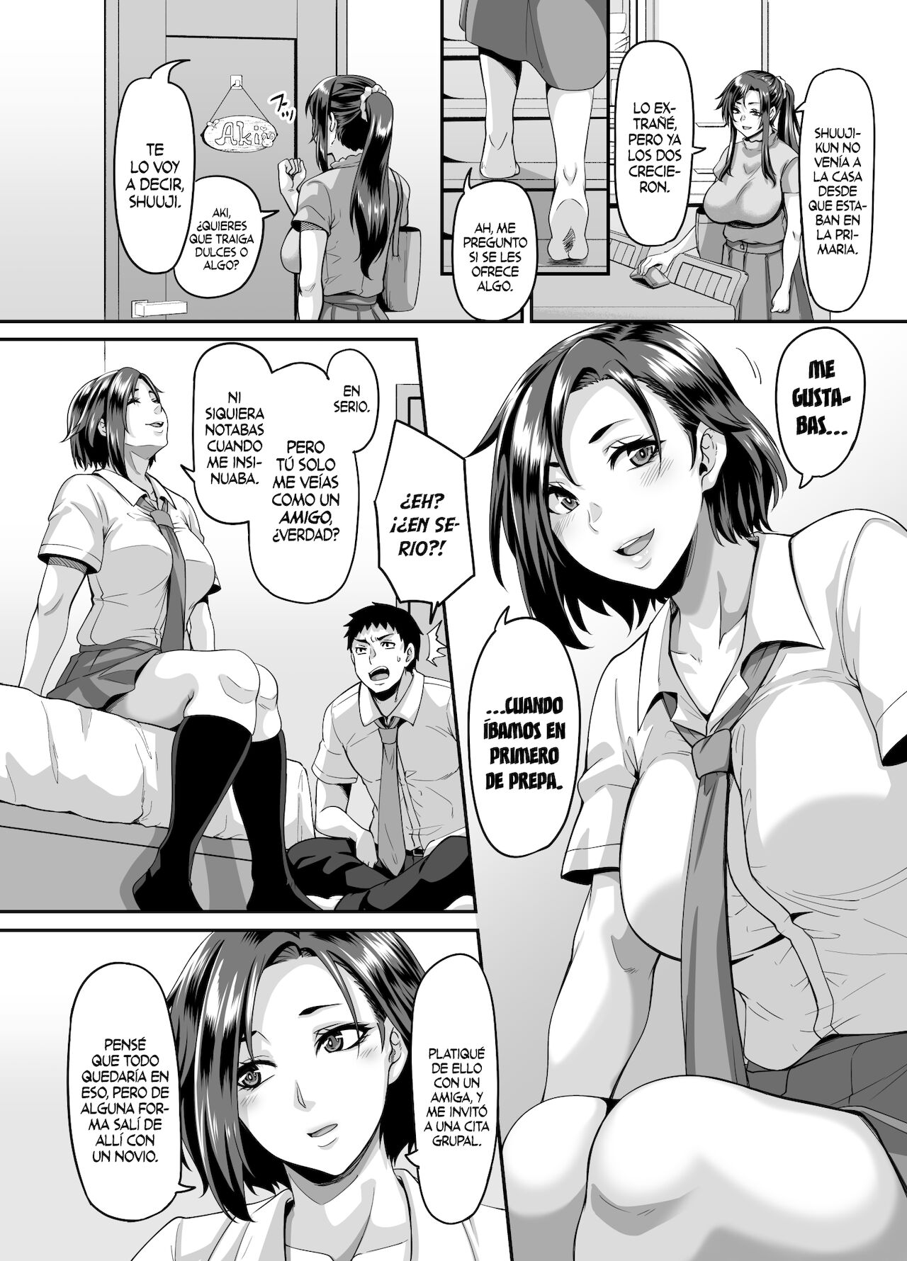 Sukebena musume no otoshi-kata dosukebena obasan ga shikonde ageru | Mujer depravada te enseña a conquistar a una chica pervertida page 6 full