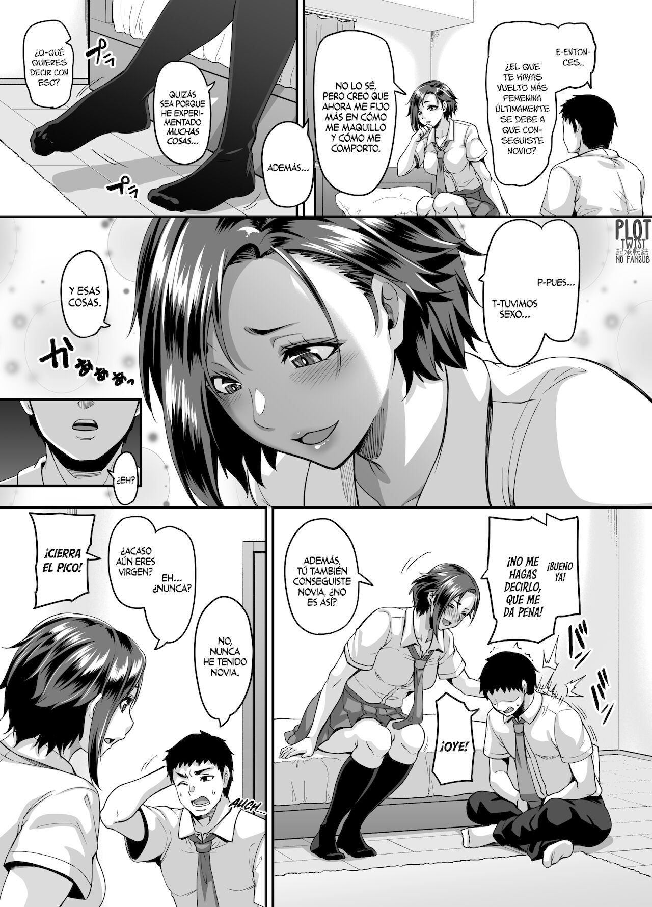 Sukebena musume no otoshi-kata dosukebena obasan ga shikonde ageru | Mujer depravada te enseña a conquistar a una chica pervertida page 7 full