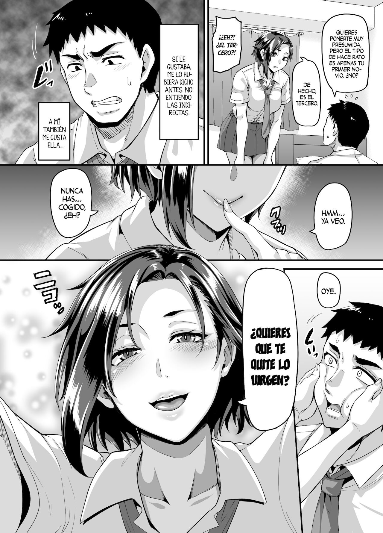 Sukebena musume no otoshi-kata dosukebena obasan ga shikonde ageru | Mujer depravada te enseña a conquistar a una chica pervertida page 8 full