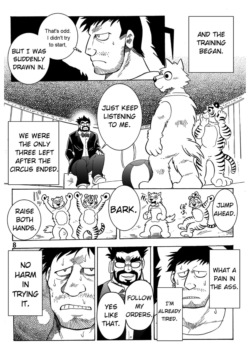 Hypnosis Monthly Vol. 1 Dubious Circus page 9 full