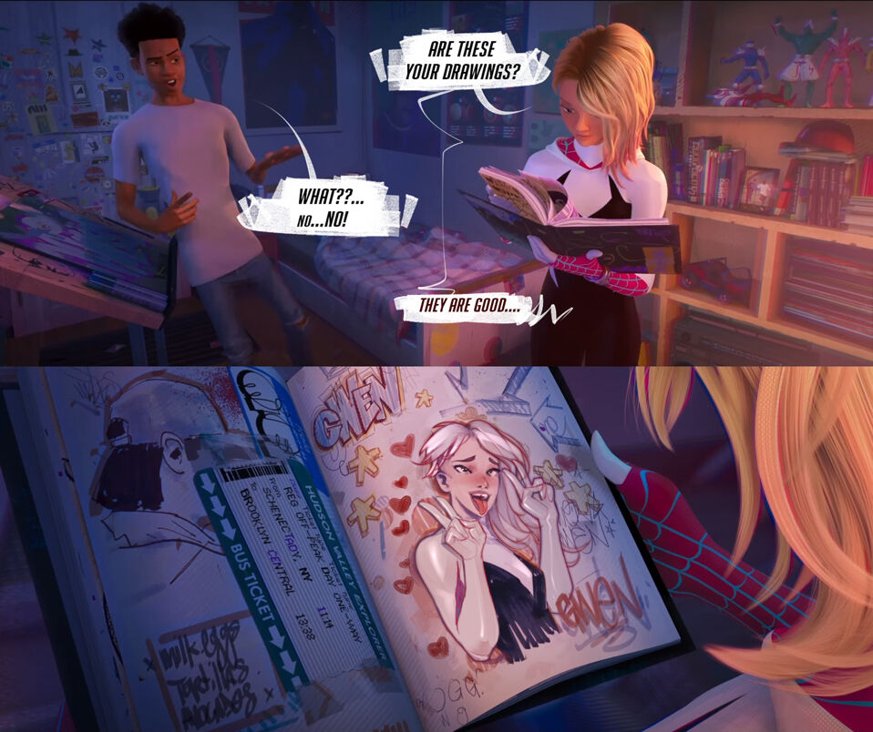 Miles Secret Drawings page 5 full