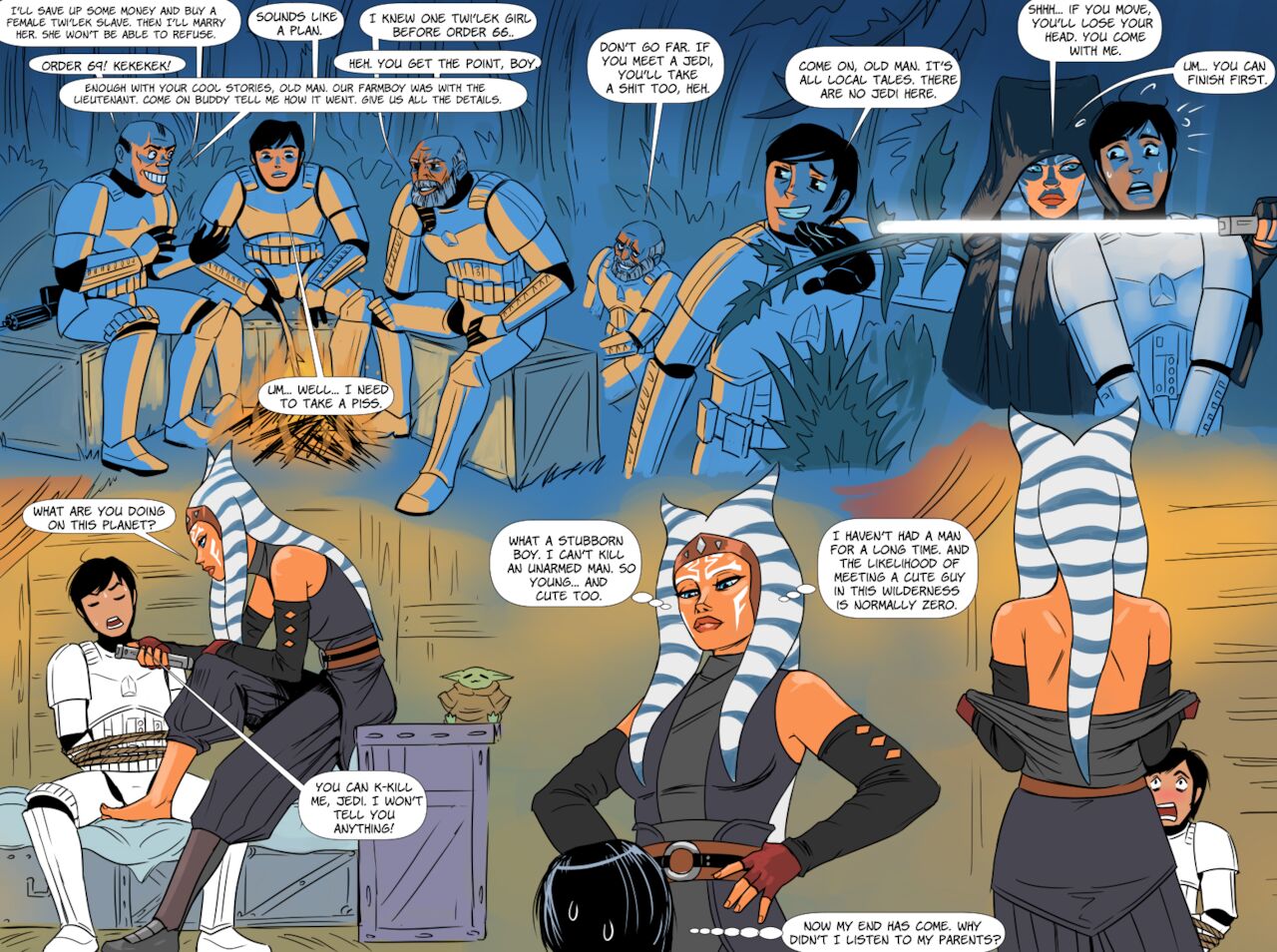 Ugly Stormtrooper and Twi'lek Slave page 5 full