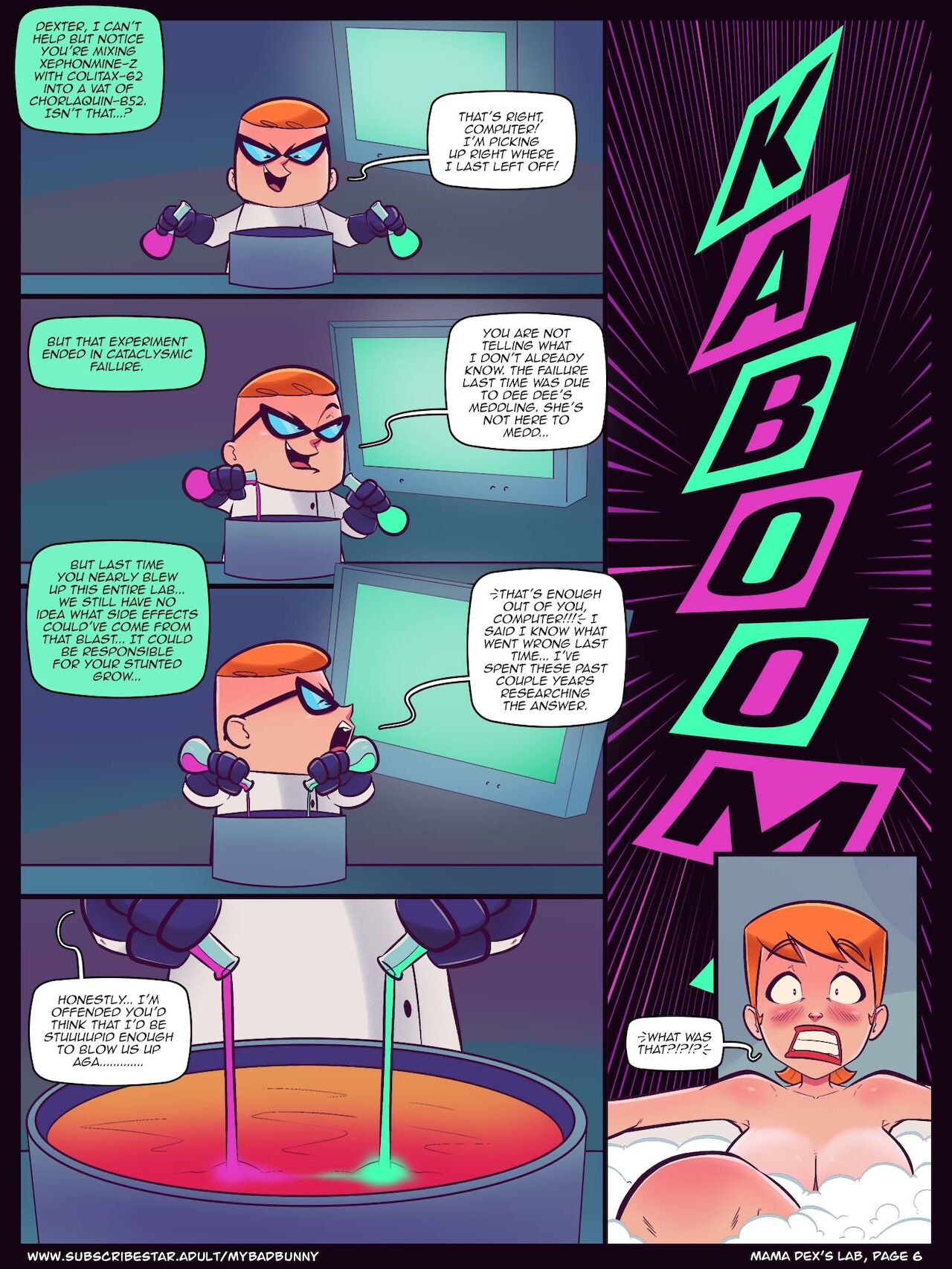 Mama Dex’s Lab – page 7 full