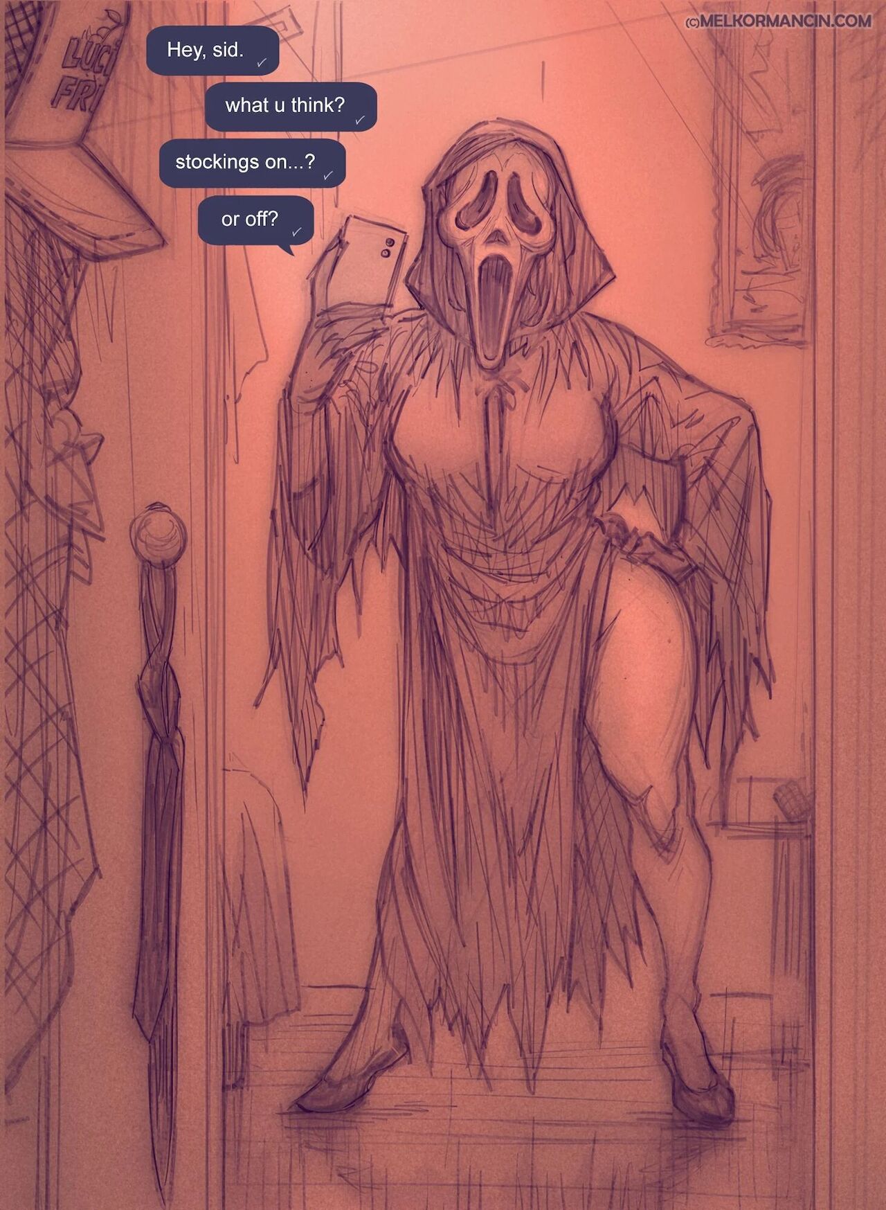 Artwork,Sketches, and Pinups  - 7 . Halloween 2021 - english page 2 full