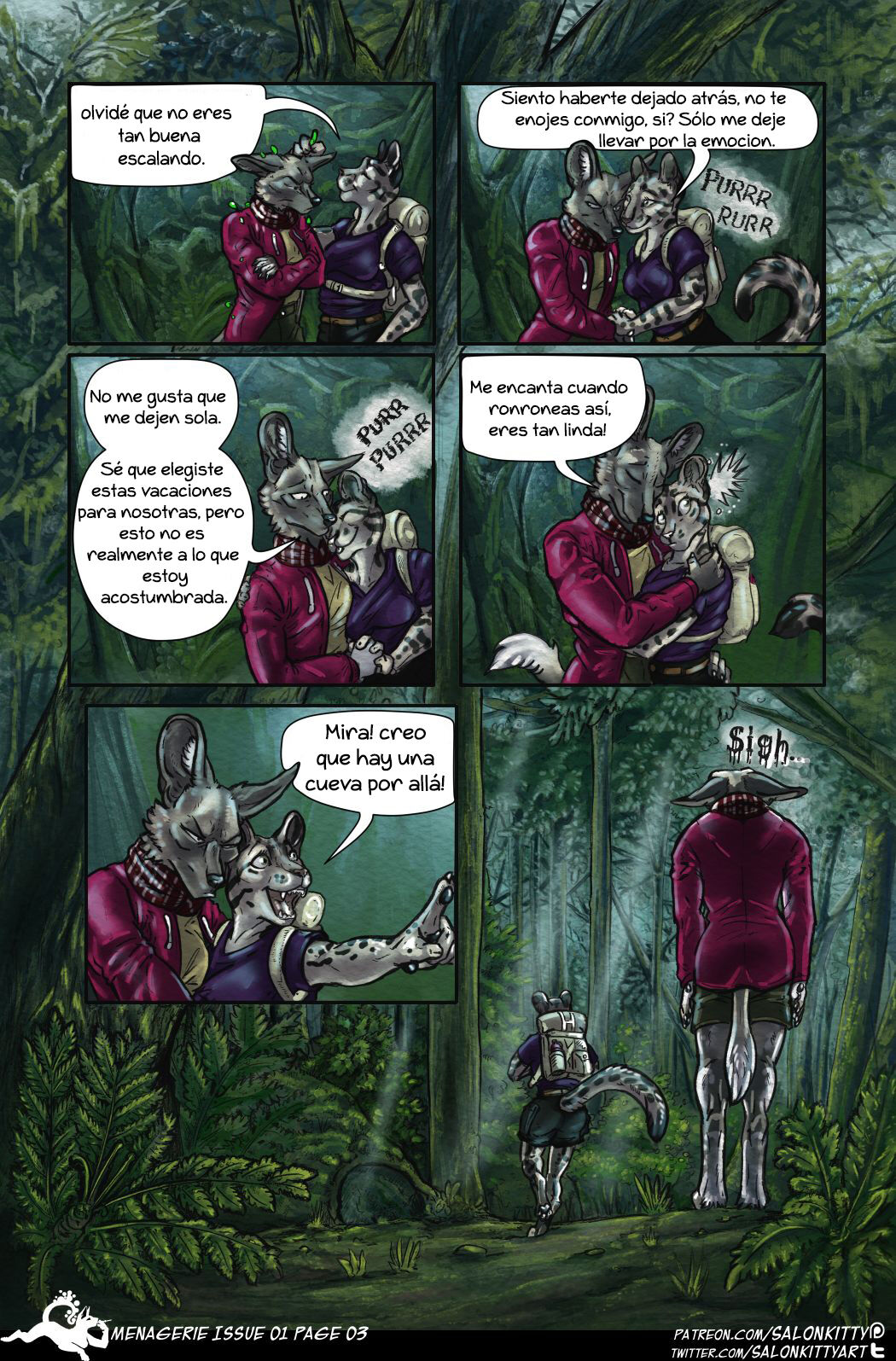 Menagerie issue page 4 full