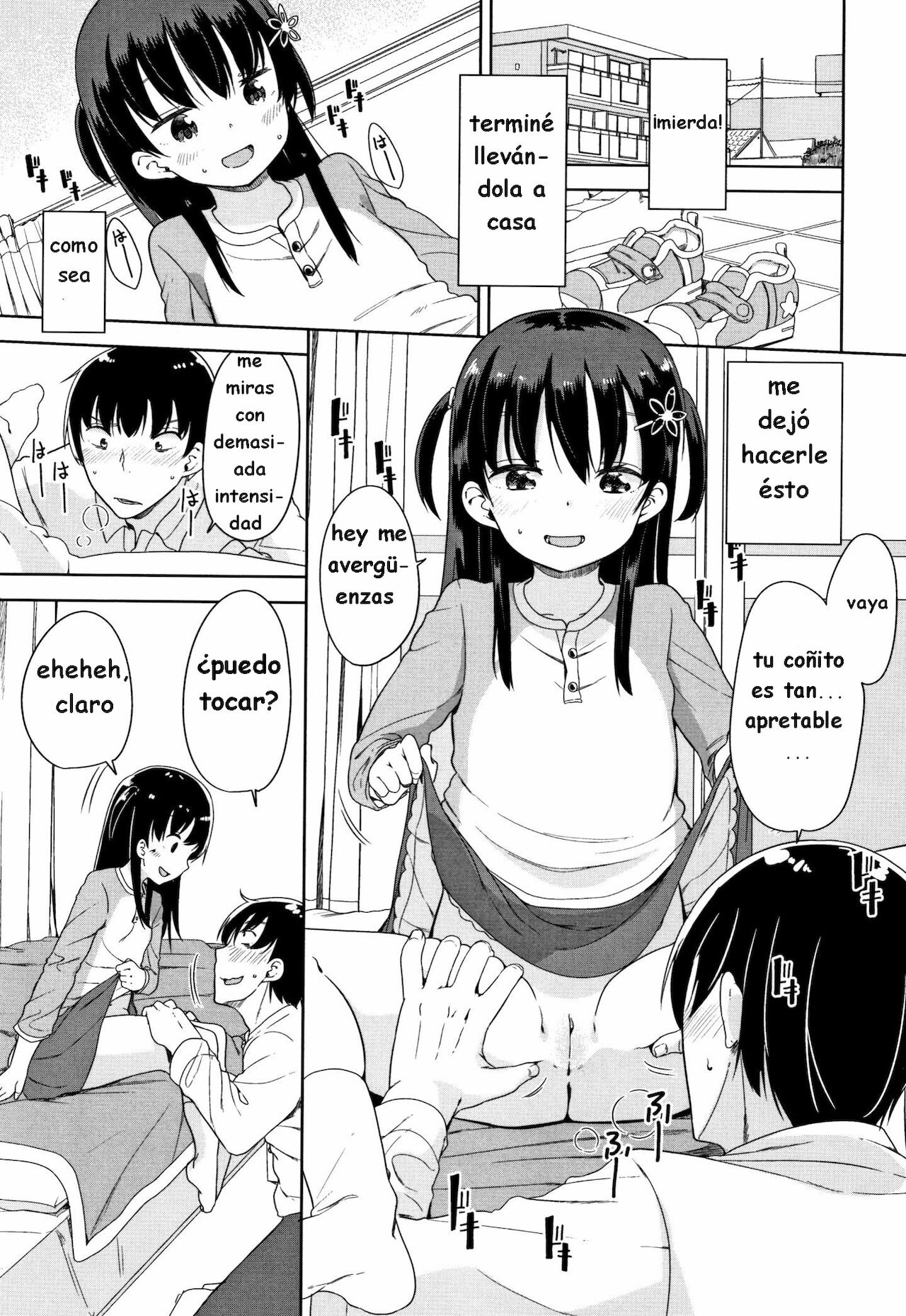 Kaisha Sabottara Loli Bitch to Deatta Ken | Cuando falté al trabajo me encontré con una putita page 7 full