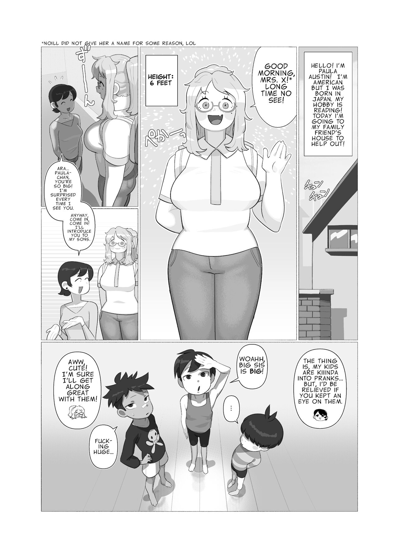 Paula-chan page 1 full