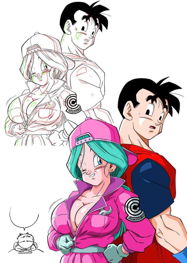 Future Sex - BULMA & GOHAN page 2 full
