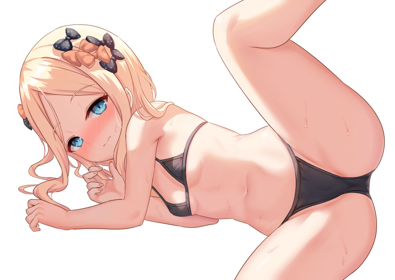 マスターの命令で恥ずかしい姿勢をさせられているアビーちゃん page 7 full