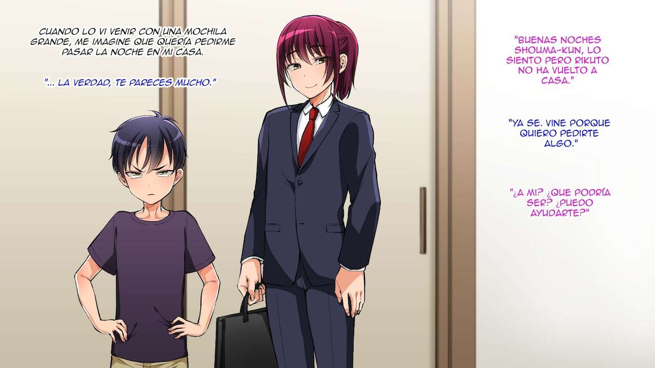 Mesu Papa - Musuko no Shinyuu no Mesuiki Kanojo ni Saserareta Chichi no Ore page 10 full