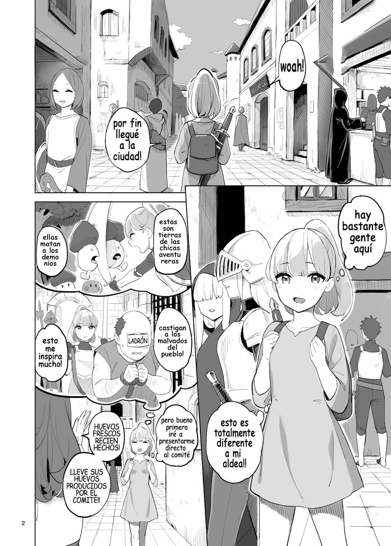 Boukensha no Tamago | Los Huevos de las Aventureras page 2 full