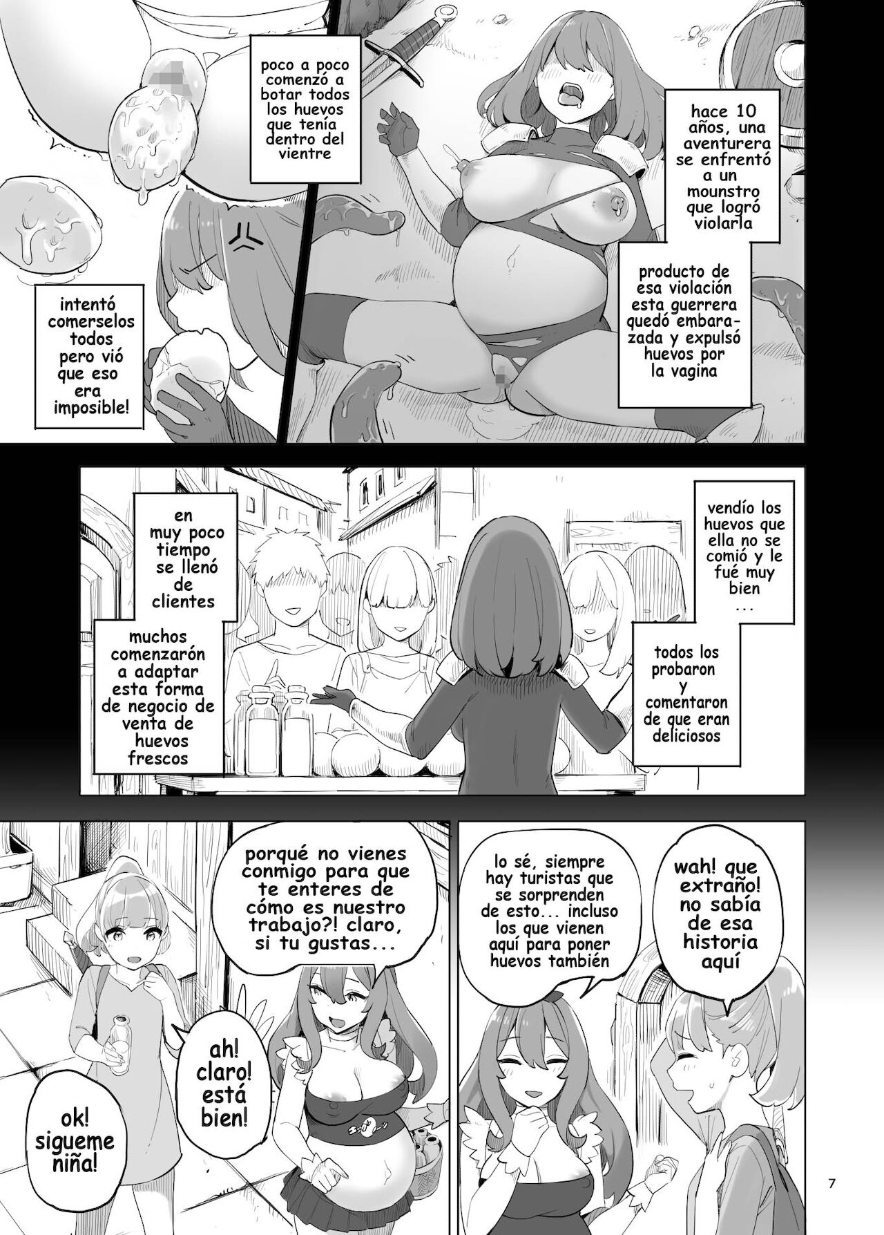 Boukensha no Tamago | Los Huevos de las Aventureras page 7 full