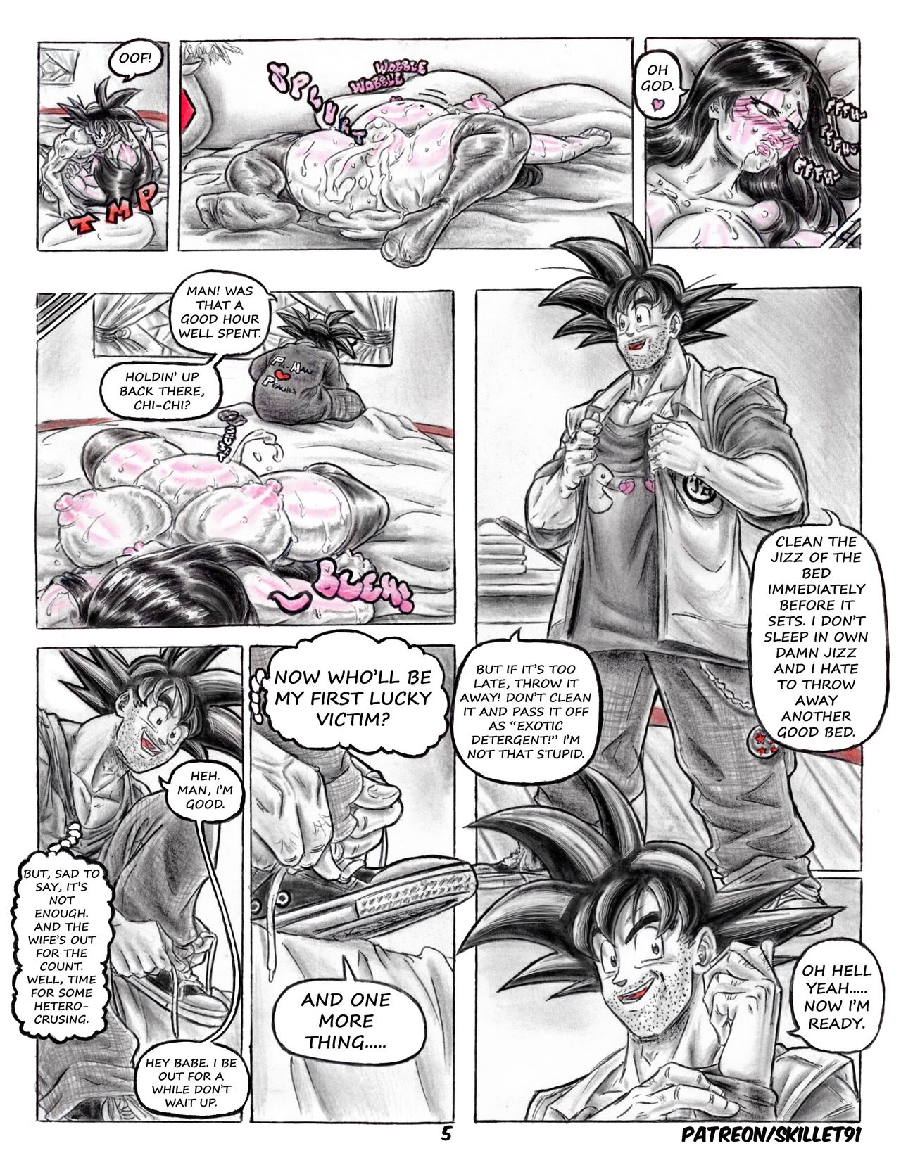 King Son Goku: The Snatch Snatcher page 6 full