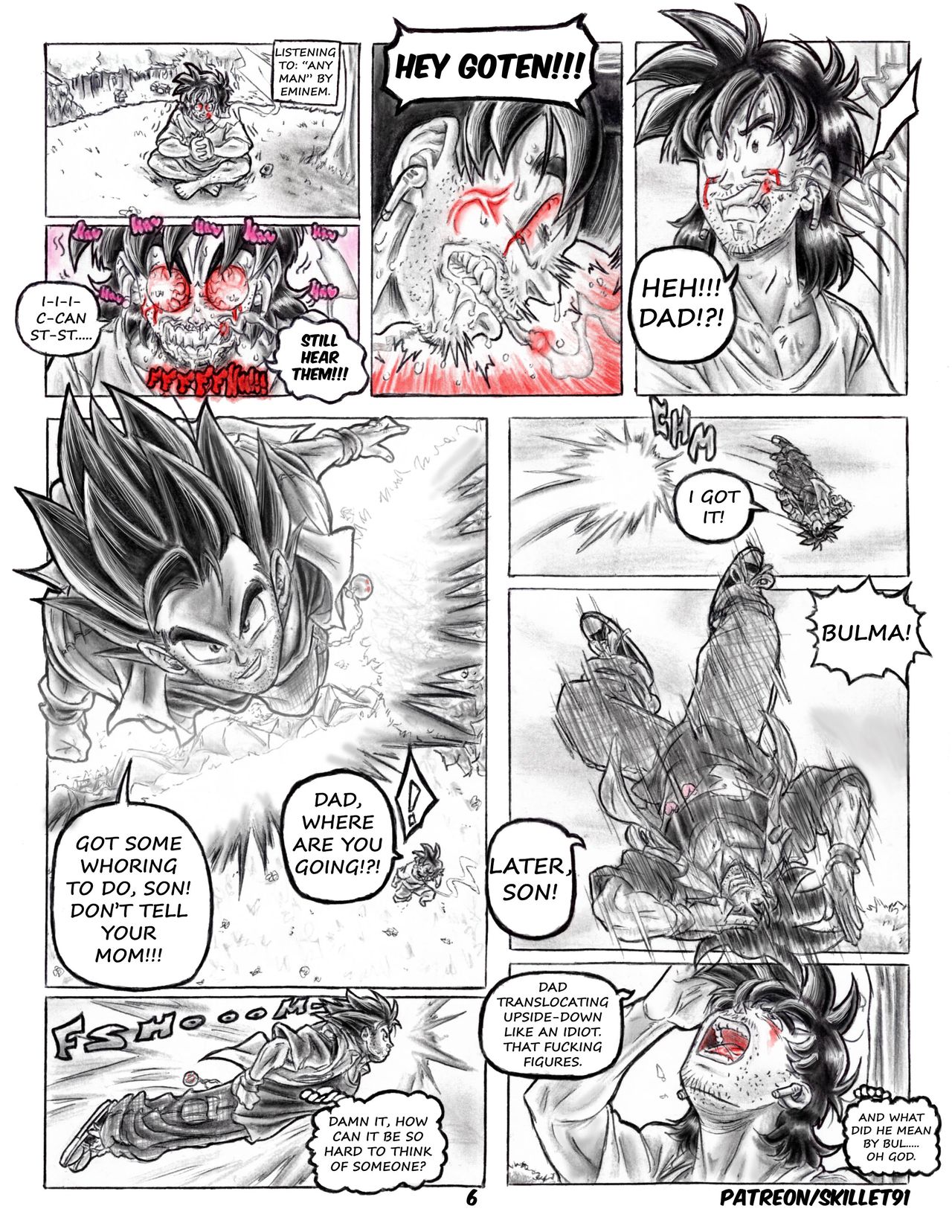 King Son Goku: The Snatch Snatcher page 7 full