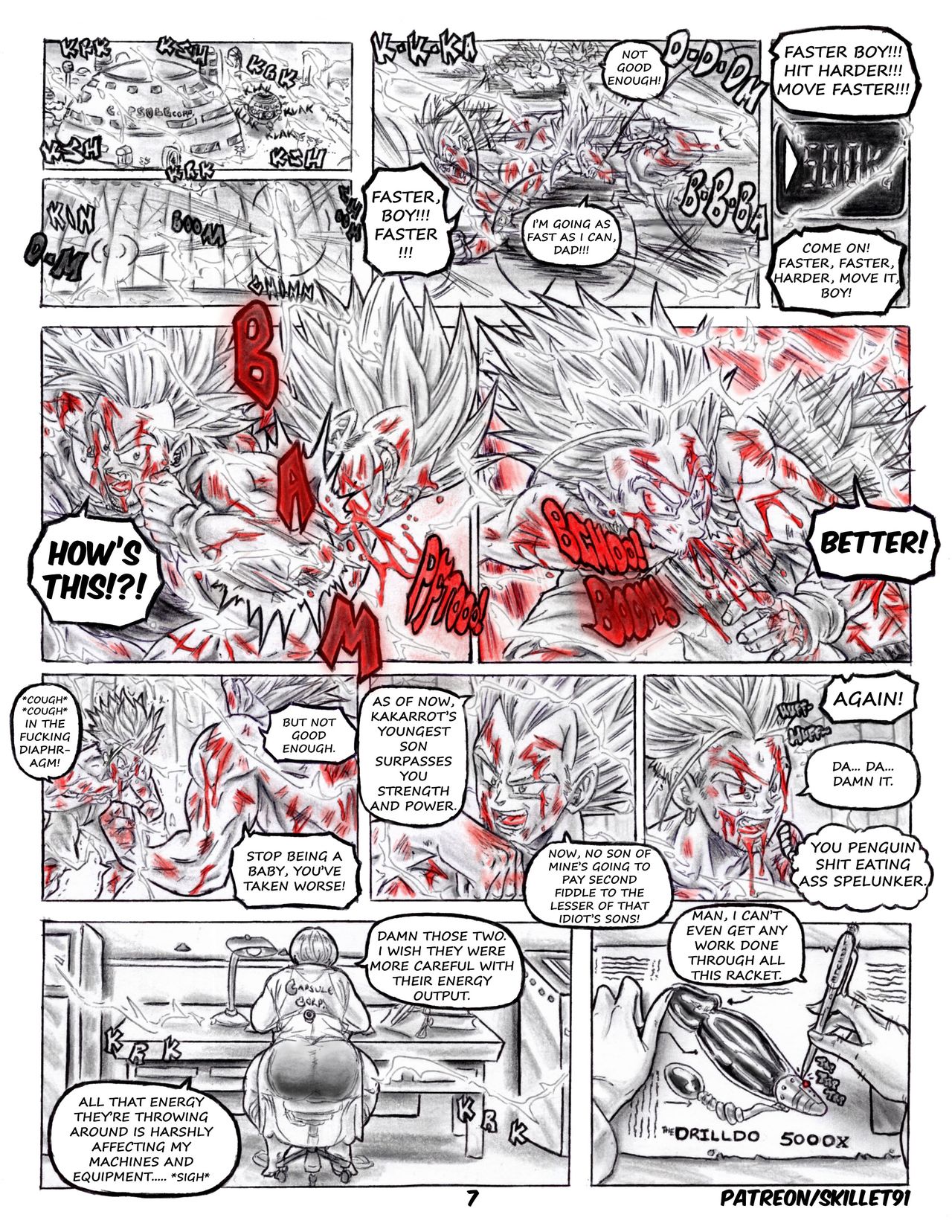 King Son Goku: The Snatch Snatcher page 8 full