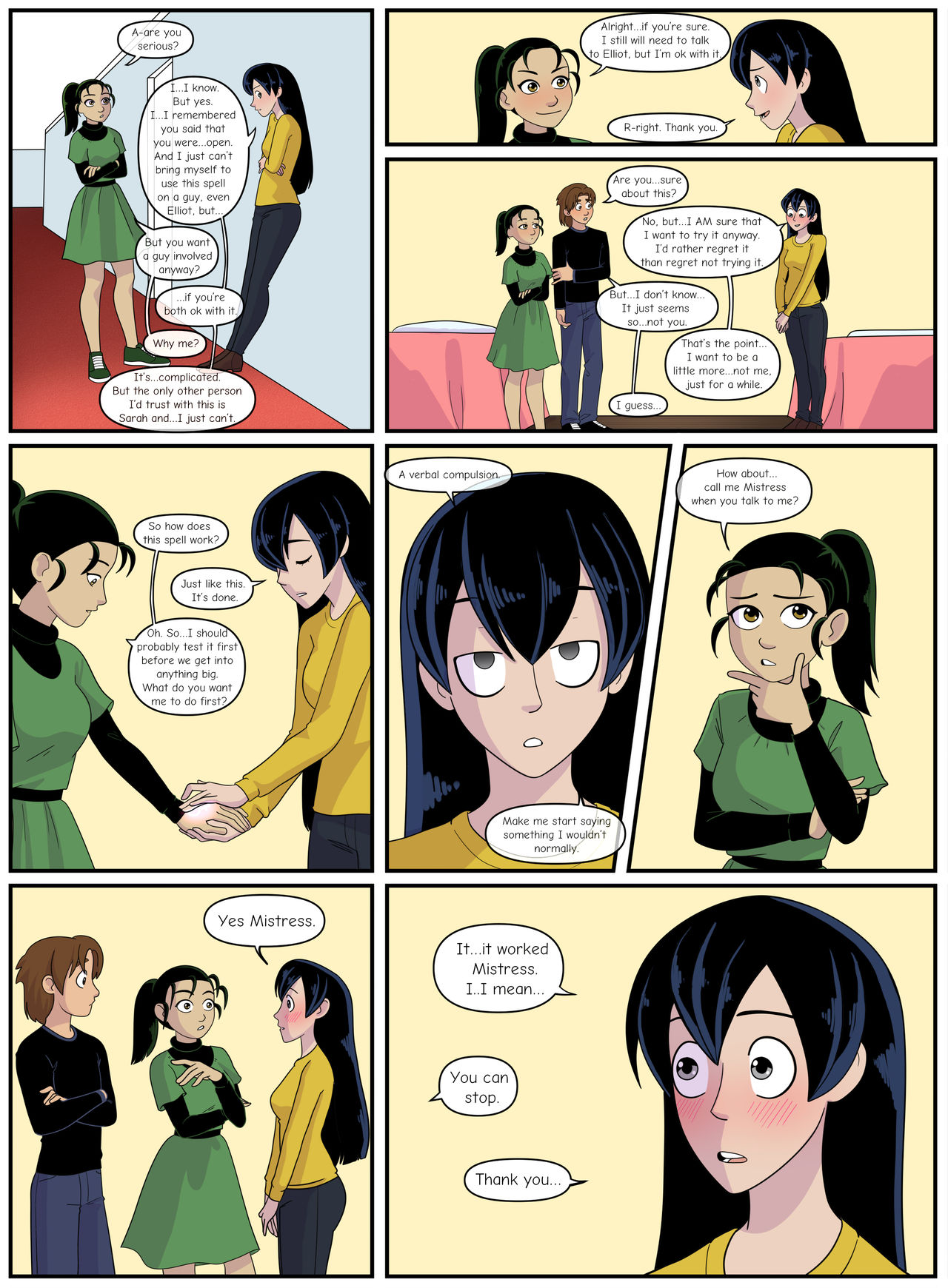 El Goonish Shive - Susan's Experiment page 2 full