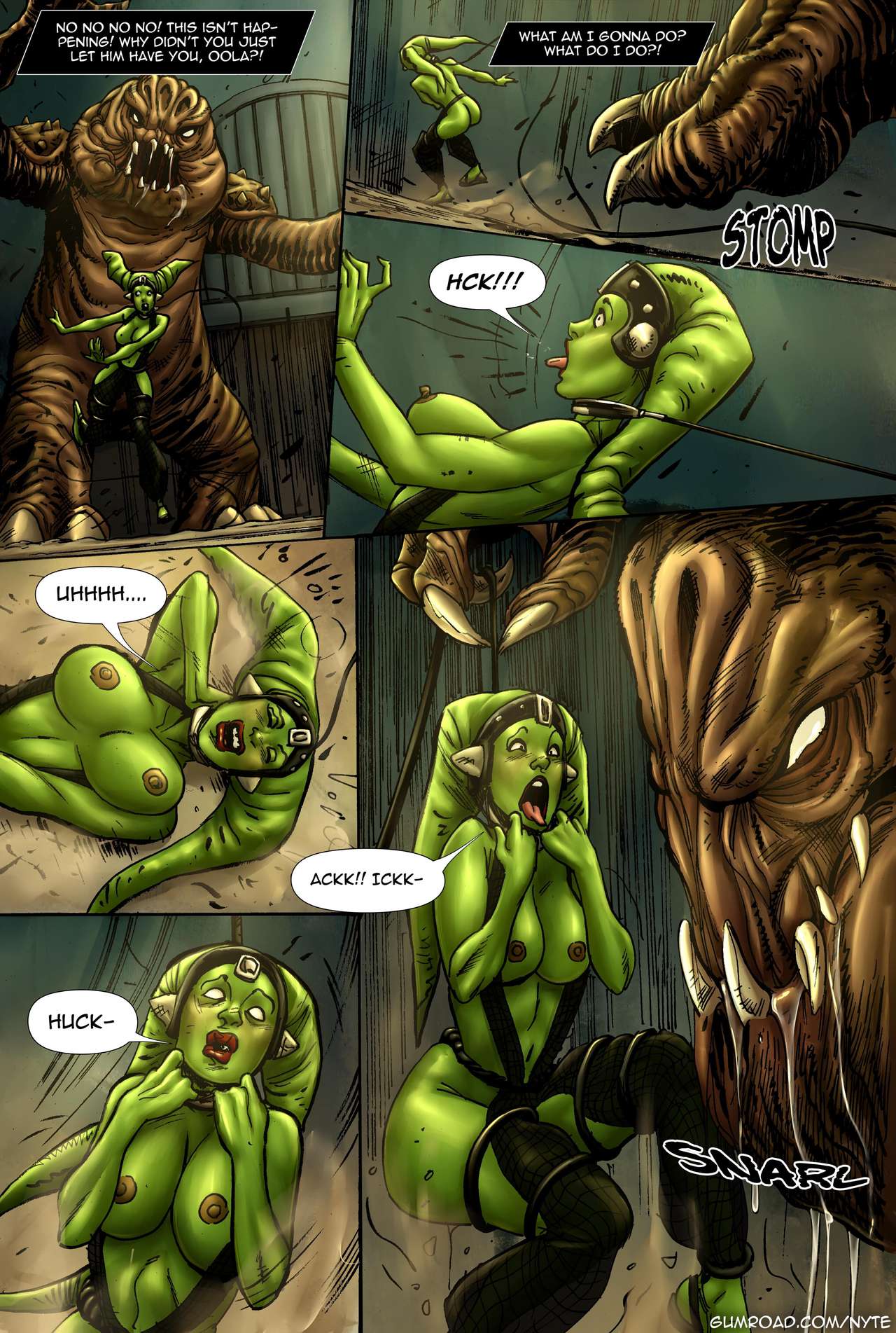 Star Wars Series: Oola page 4 full