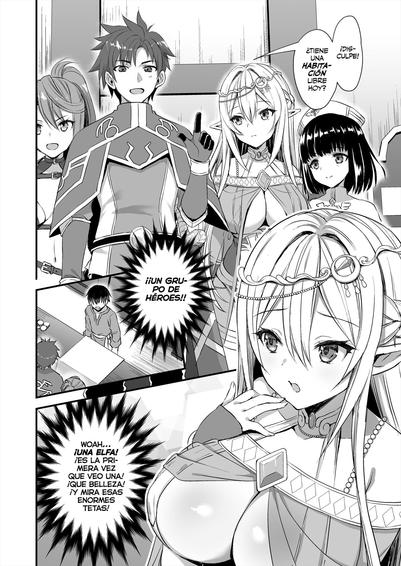 Isekai Elf Hatsujou no Magan | Mal de Ojo a la Elfa Caliente de Otro Mundo page 3 full
