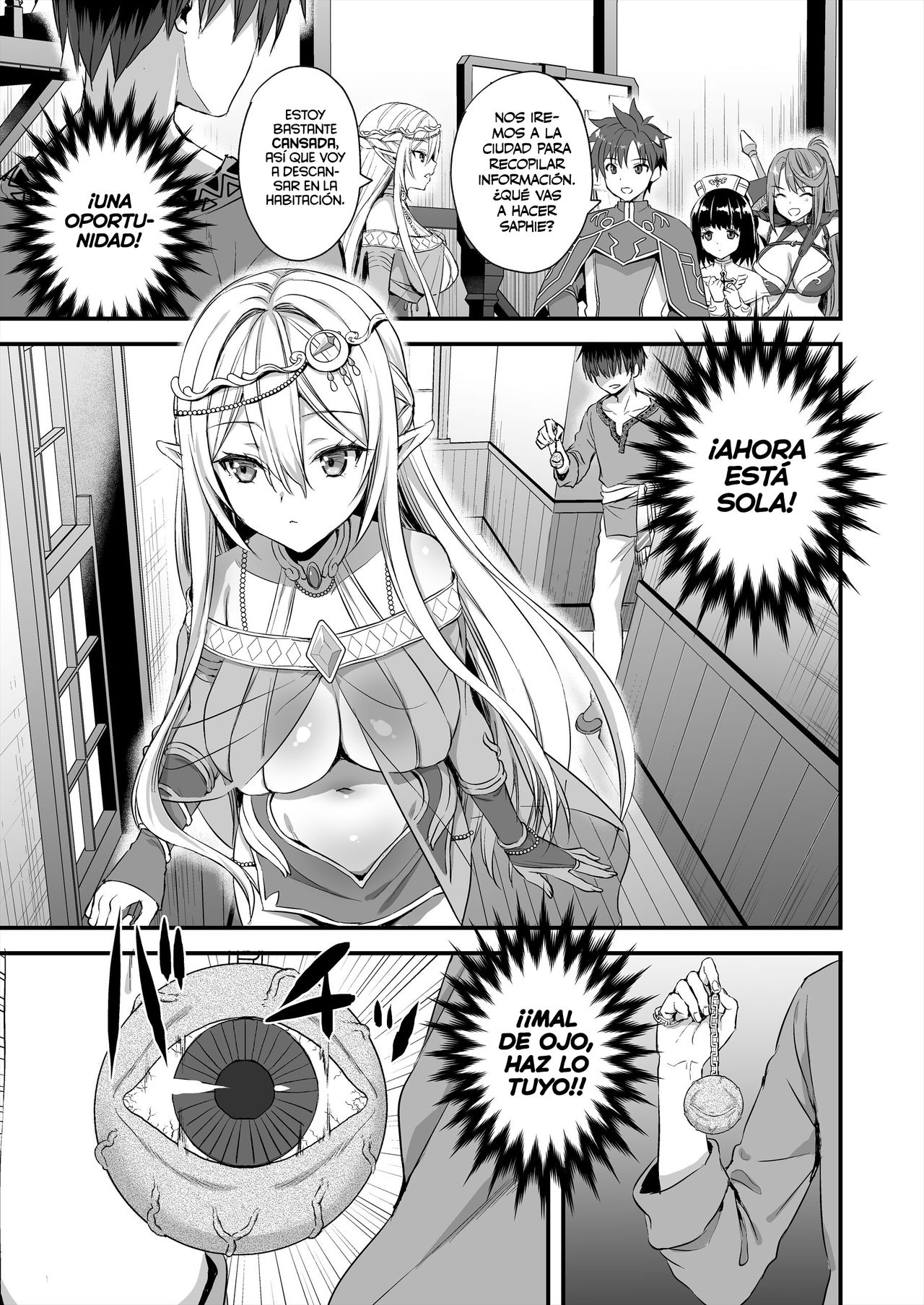 Isekai Elf Hatsujou no Magan | Mal de Ojo a la Elfa Caliente de Otro Mundo page 6 full