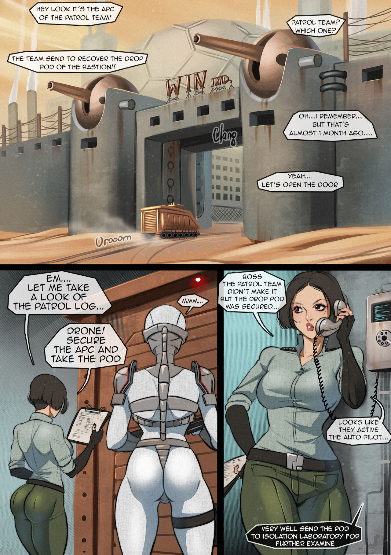 The Quarantine page 2 full
