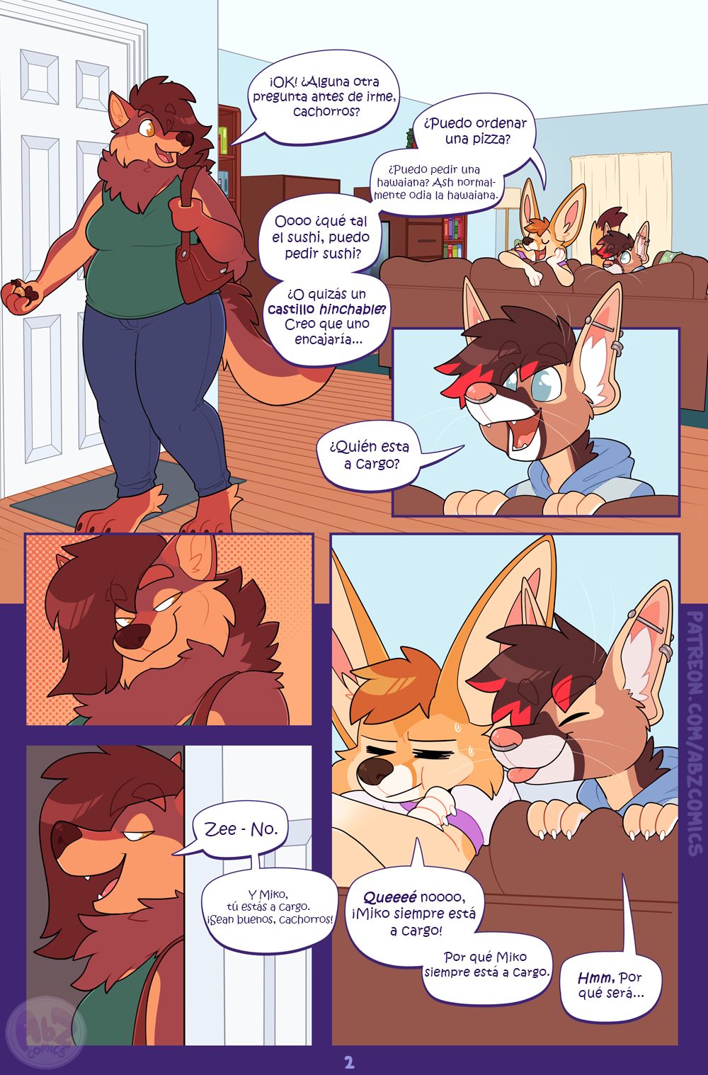 Noche de Chicos  ABDL +18 page 3 full