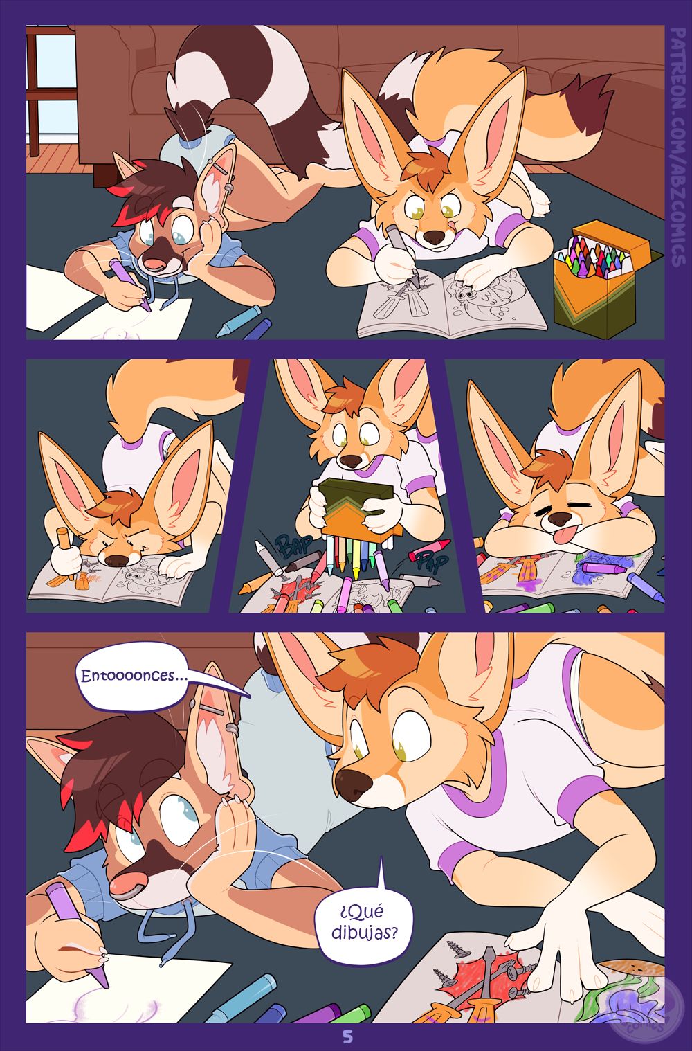 Noche de Chicos  ABDL +18 page 6 full